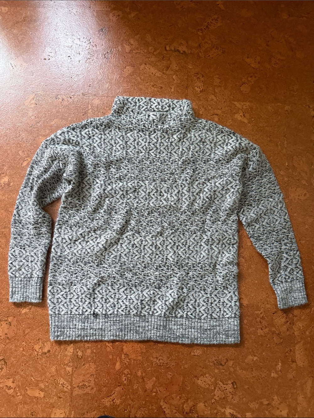 Banana Republic Women's Gray Turtleneck Sweater